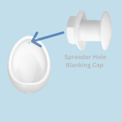 Urinal Spreader Hole Blanking Cap